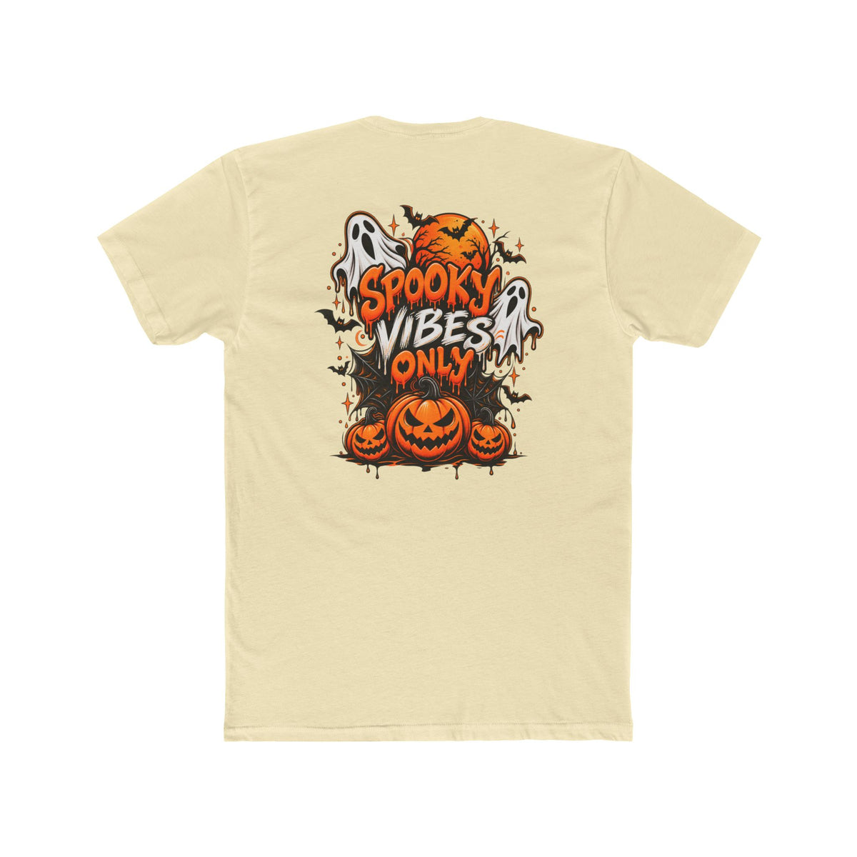 Halloween Pumpkin Tee — "Happy Halloween" Jack-O'-Lantern Crew Shirt