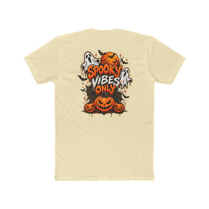 Halloween Pumpkin Tee — "Happy Halloween" Jack-O'-Lantern Crew Shirt