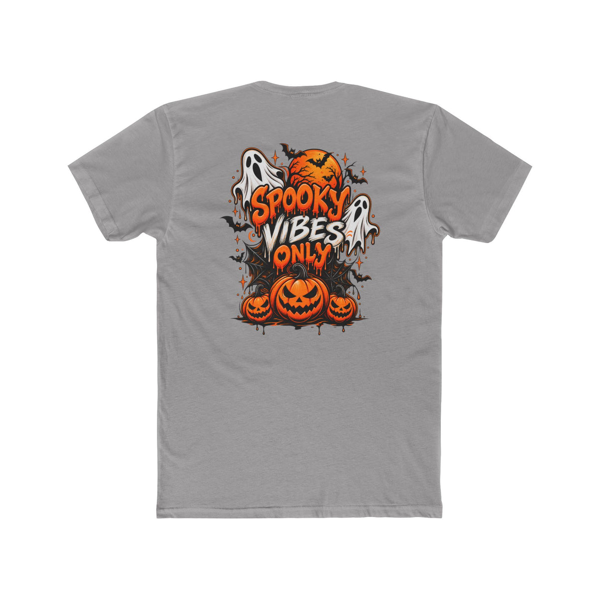 Halloween Pumpkin Tee — "Happy Halloween" Jack-O'-Lantern Crew Shirt