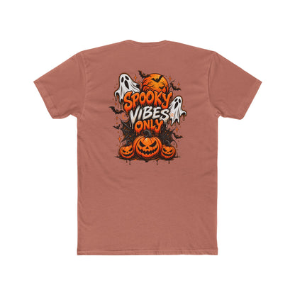 Halloween Pumpkin Tee — "Happy Halloween" Jack-O'-Lantern Crew Shirt
