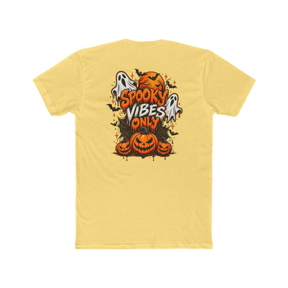Halloween Pumpkin Tee — "Happy Halloween" Jack-O'-Lantern Crew Shirt
