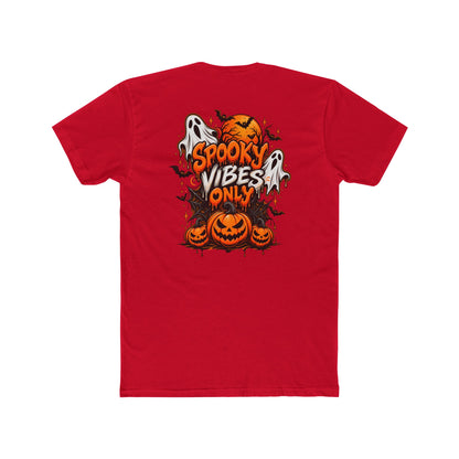 Halloween Pumpkin Tee — "Happy Halloween" Jack-O'-Lantern Crew Shirt