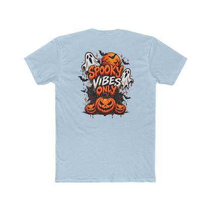 Halloween Pumpkin Tee — "Happy Halloween" Jack-O'-Lantern Crew Shirt